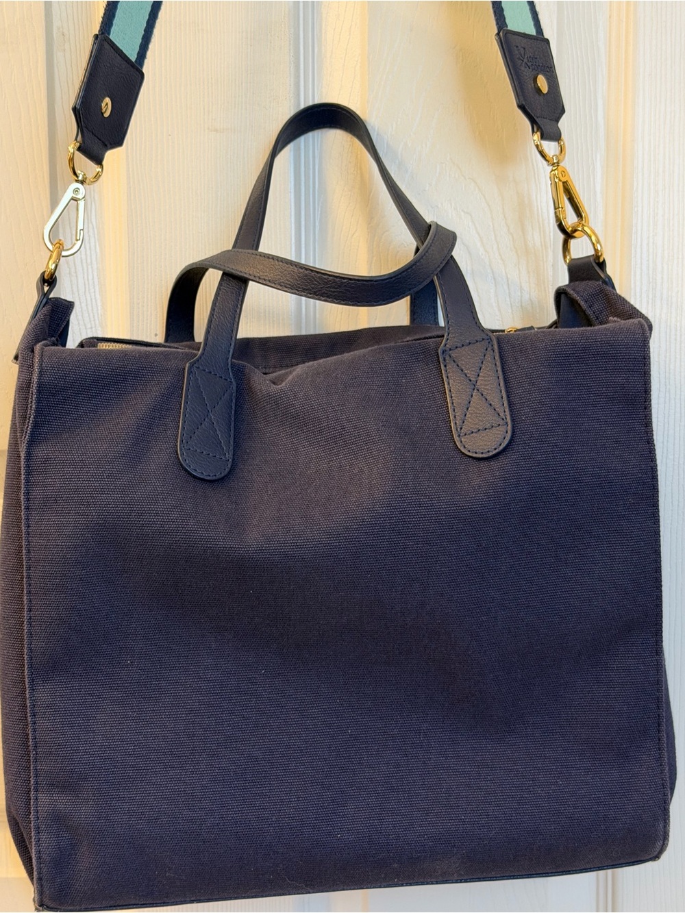 Erin Condren Heavy Duty Navy Planner Canvas Bag